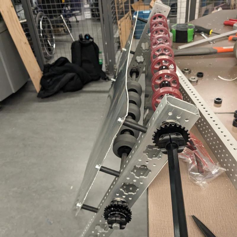 Shooter Mechanism Side View